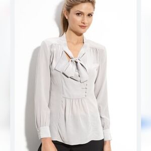 bcbg silk blouse